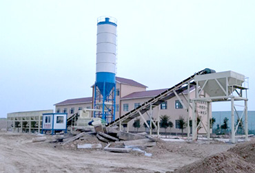 穩(wěn)定土拌和站一體機(jī)(圖3) 河南300T穩(wěn)定土拌和站一體機(jī)