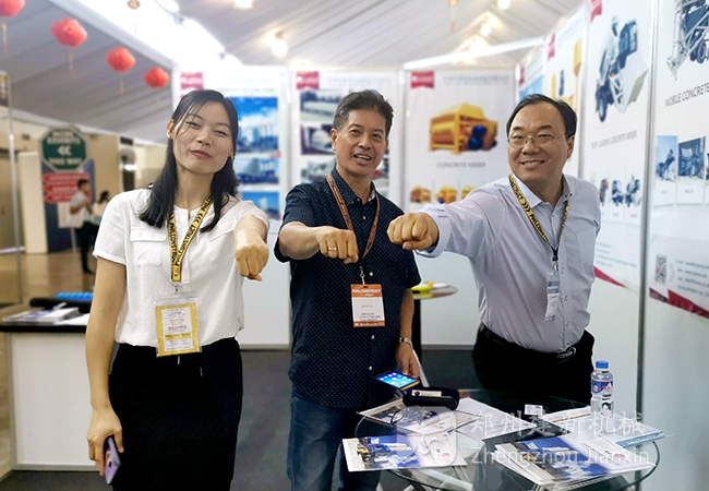 建新機(jī)械混凝土攪拌設(shè)備亮相菲律賓成焦點(diǎn)！